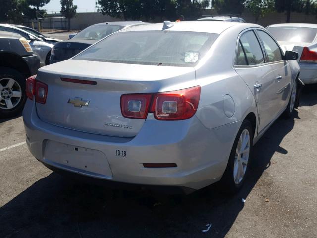 1G11E5SA1GF113187 - 2016 CHEVROLET MALIBU LIM 银色 照片 4