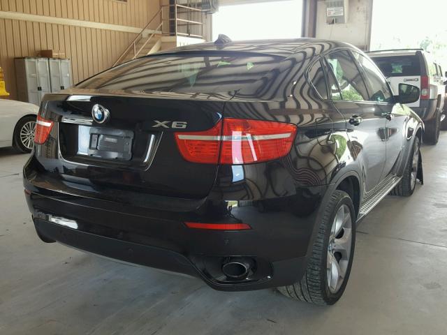 5UXFG2C51CL779161 - 2012 BMW X6 XDRIVE3 BLACK photo 4