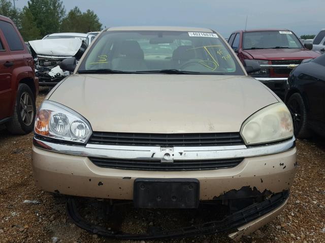 1G1ZT54884F115551 - 2004 CHEVROLET MALIBU LS ოქროსფერი ფოტო 10