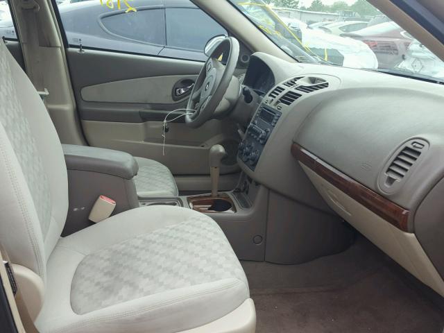 1G1ZT54884F115551 - 2004 CHEVROLET MALIBU LS ოქროსფერი ფოტო 5