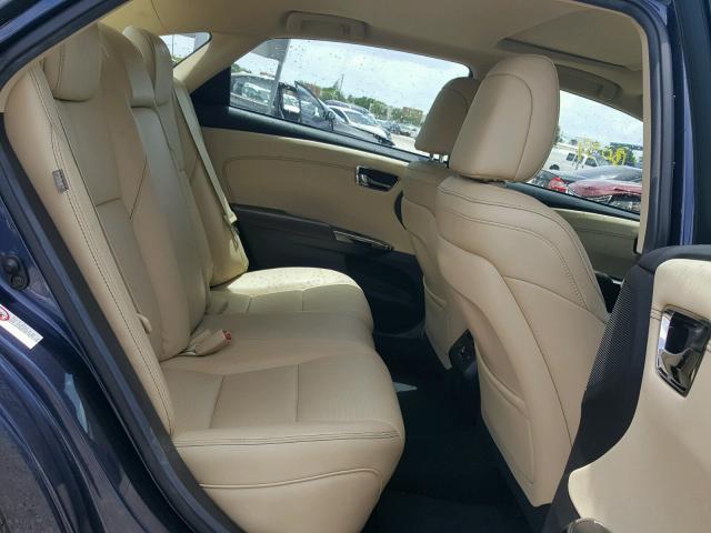 4T1BK1EB8GU223551 - 2016 TOYOTA AVALON XLE BLUE photo 6
