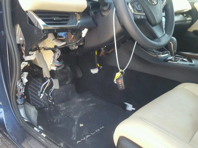 4T1BK1EB8GU223551 - 2016 TOYOTA AVALON XLE BLUE photo 9