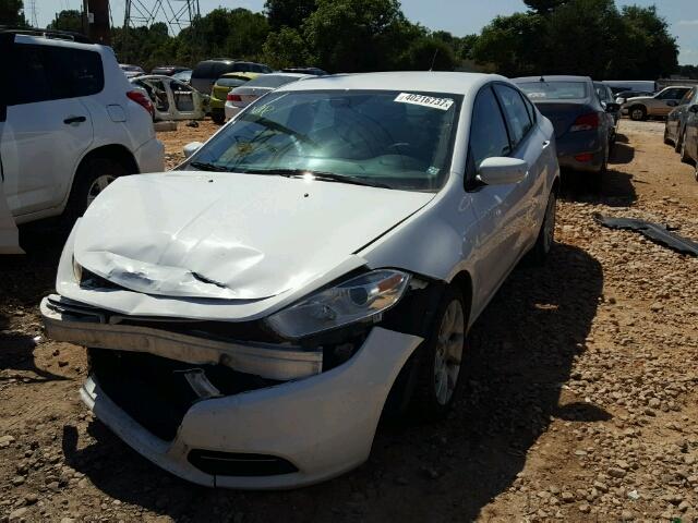 1C3CDFBA4DD267803 - 2013 DODGE DART SXT WHITE photo 2