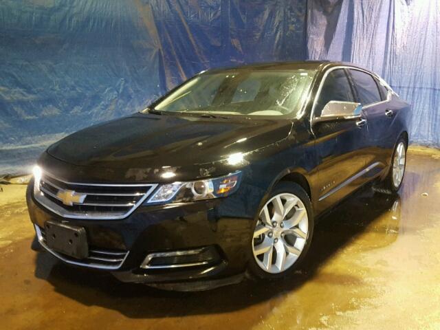 2G1125S35J9132755 - 2018 CHEVROLET IMPALA PRE შავი ფოტო 2