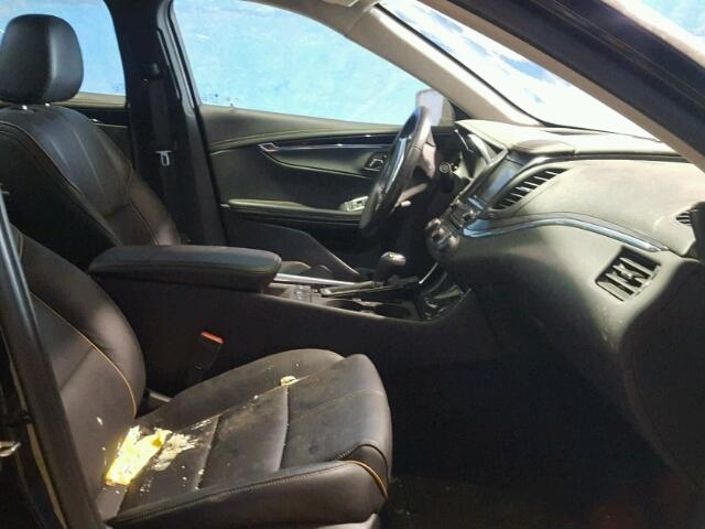 2G1125S35J9132755 - 2018 CHEVROLET IMPALA PRE შავი ფოტო 5