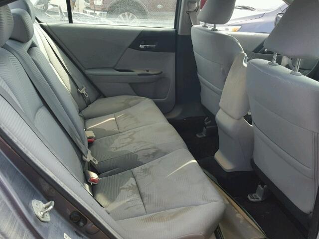 1HGCR2F39EA069742 - 2014 HONDA ACCORD GRAY photo 6