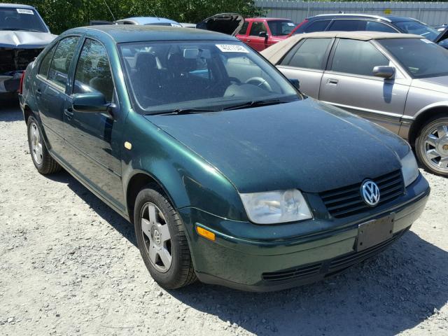 3VWSE29M9XM036608 - 1999 VOLKSWAGEN JETTA GLS GREEN photo 1