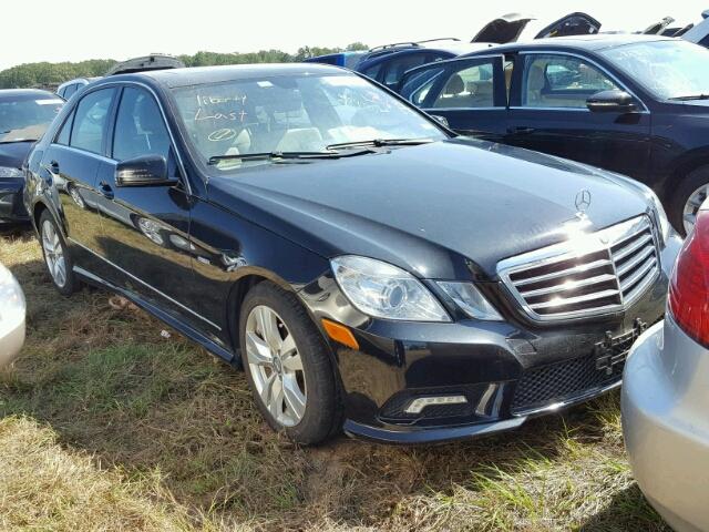 WDDHF2EB7BA293485 - 2011 MERCEDES-BENZ E 350 BLUE BLACK photo 1