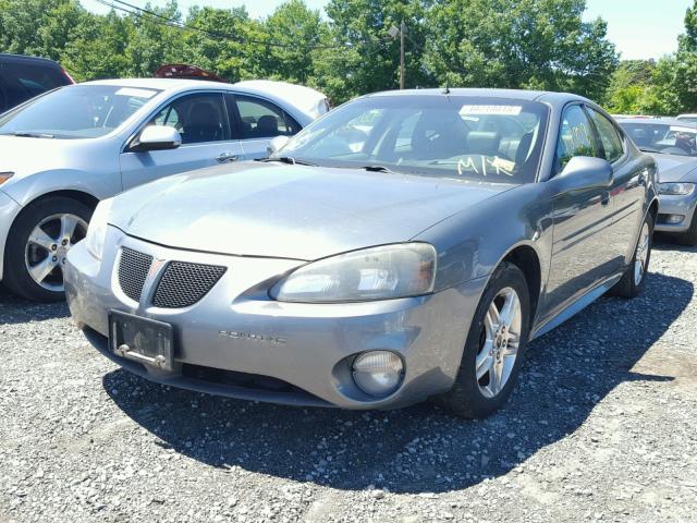 2G2WR524351310057 - 2005 PONTIAC GRAND PRIX GRAY photo 2