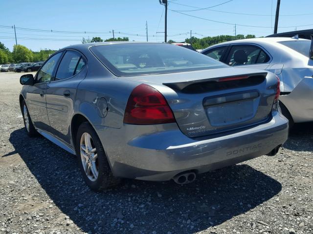 2G2WR524351310057 - 2005 PONTIAC GRAND PRIX GRAY photo 3