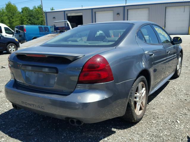 2G2WR524351310057 - 2005 PONTIAC GRAND PRIX GRAY photo 4