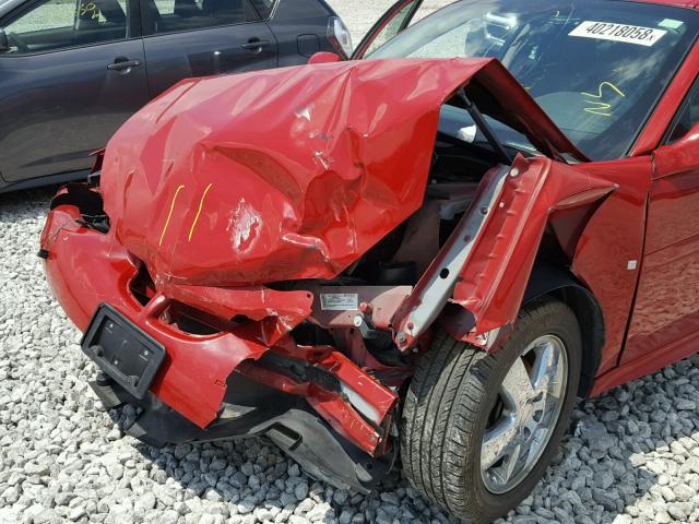 2G2WP552971174083 - 2007 PONTIAC GRAND PRIX წითელი ფოტო 9