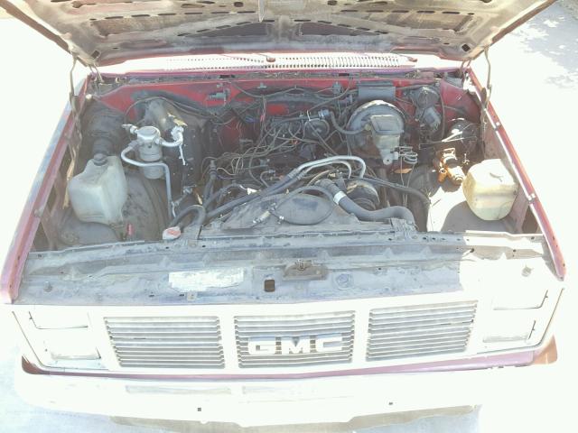 1GCDC14H0FS138049 - 1985 CHEVROLET C10 RED photo 7