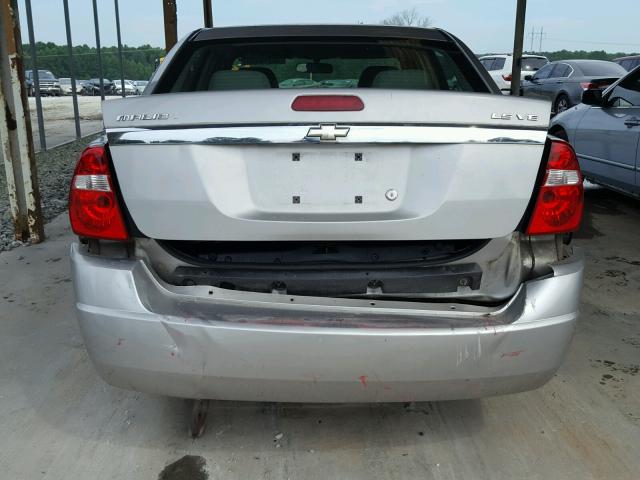 1G1ZS58N07F297317 - 2007 CHEVROLET MALIBU LS SILVER photo 10