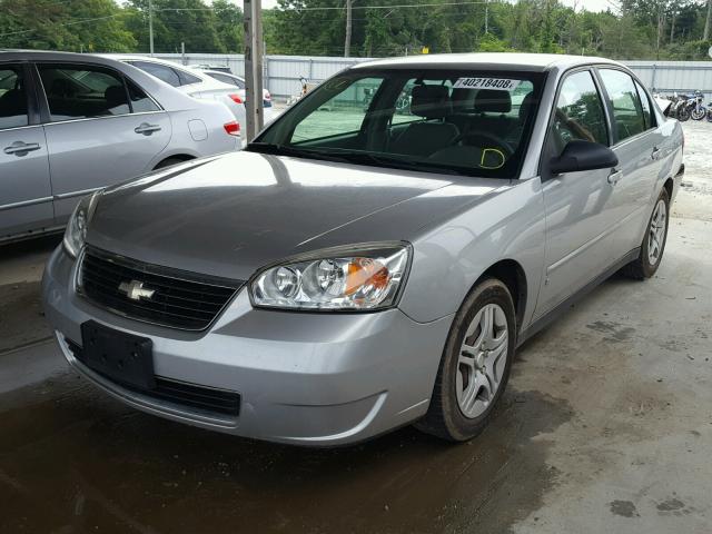 1G1ZS58N07F297317 - 2007 CHEVROLET MALIBU LS SILVER photo 2