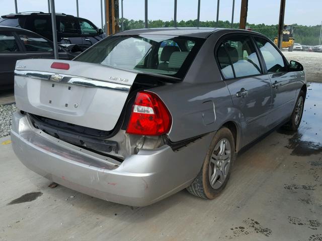 1G1ZS58N07F297317 - 2007 CHEVROLET MALIBU LS SILVER photo 4