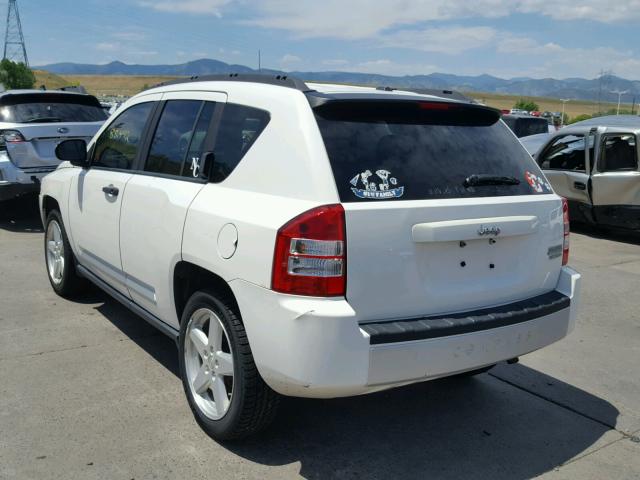 1J8FT57WX7D116746 - 2007 JEEP COMPASS LI WHITE photo 3