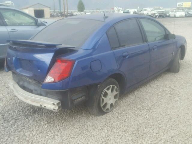 1G8AZ54F35Z126615 - 2005 SATURN ION LEVEL BLUE photo 4