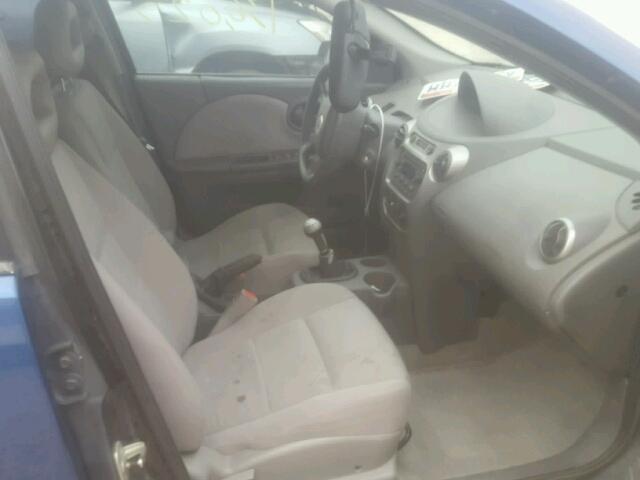1G8AZ54F35Z126615 - 2005 SATURN ION LEVEL BLUE photo 5