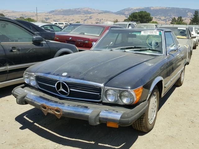 10704412024300 - 1975 MERCEDES-BENZ 450 SL BLACK photo 2