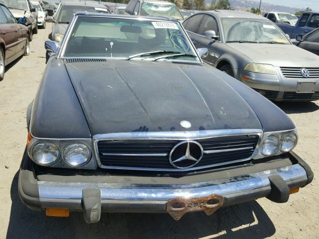 10704412024300 - 1975 MERCEDES-BENZ 450 SL BLACK photo 9