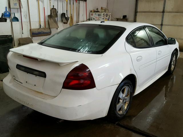 2G2WP552961240985 - 2006 PONTIAC GRAND PRIX თეთრი ფოტო 4