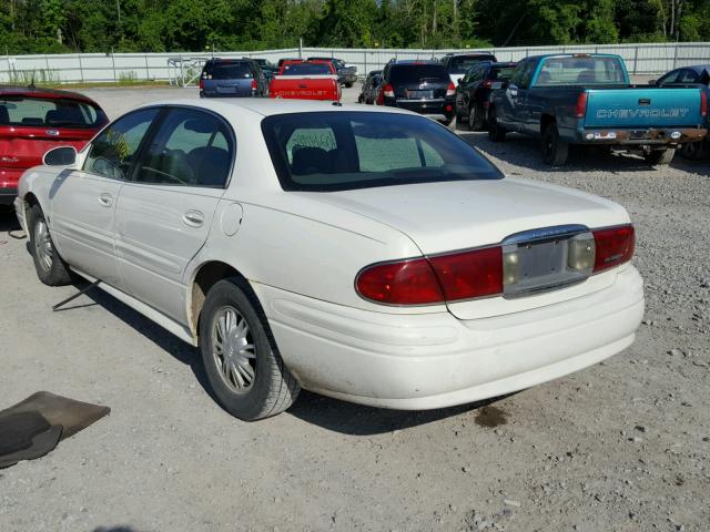 1G4HP52K25U213182 - 2005 BUICK LESABRE CU WHITE photo 3