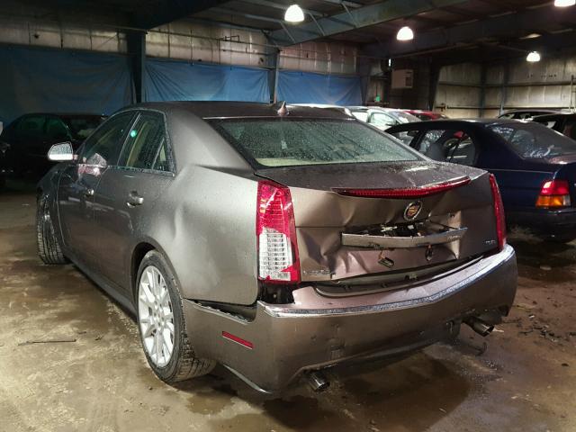 1G6DS5E33C0124444 - 2012 CADILLAC CTS PREMIU TAN photo 3