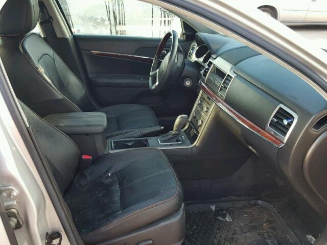 3LNHL2GC3AR646507 - 2010 LINCOLN MKZ Plata foto 5