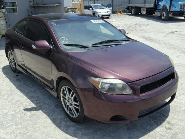 JTKDE177460123118 - 2006 TOYOTA SCION TC 栗色 照片 1