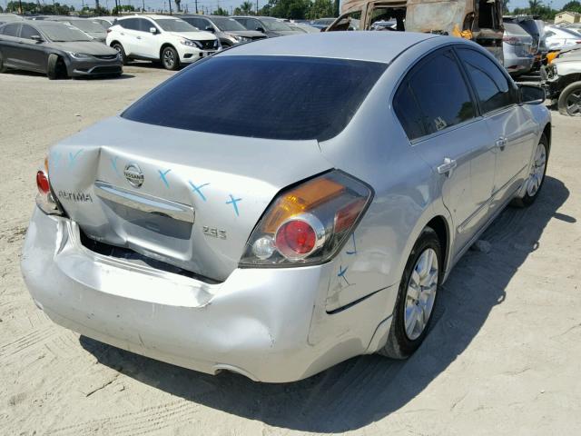 1N4AL2AP2CC130678 - 2012 NISSAN ALTIMA BAS SILVER photo 4