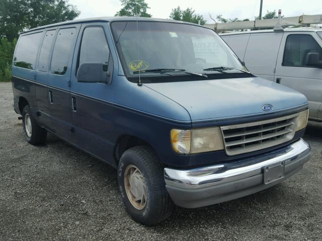 1FMEE11N6PHB41959 - 1993 FORD ECONOLINE BLUE photo 1