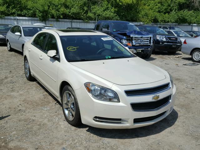 1G1ZC5E18BF309205 - 2011 CHEVROLET MALIBU 1LT WHITE photo 1