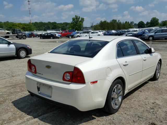1G1ZC5E18BF309205 - 2011 CHEVROLET MALIBU 1LT WHITE photo 4