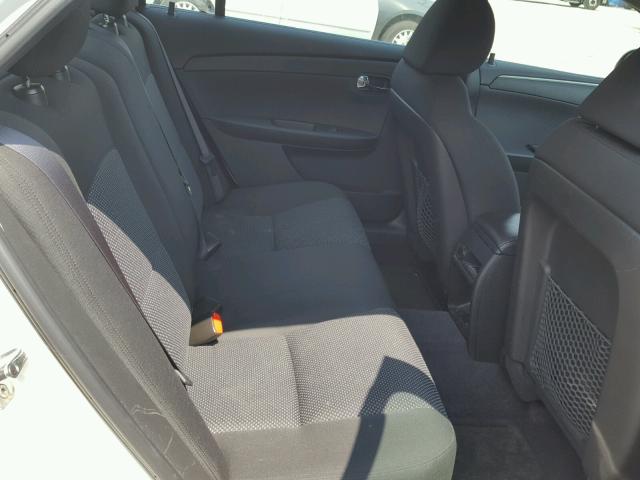 1G1ZC5E18BF309205 - 2011 CHEVROLET MALIBU 1LT WHITE photo 6