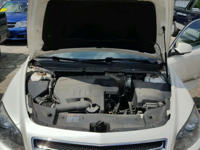 1G1ZC5E18BF309205 - 2011 CHEVROLET MALIBU 1LT WHITE photo 7