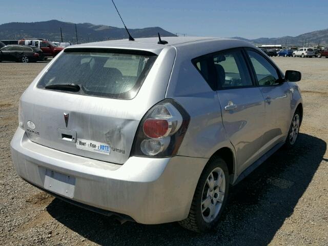 5Y2SP67069Z418505 - 2009 PONTIAC VIBE SILVER photo 4