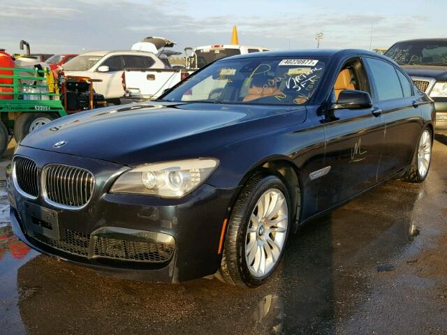 WBAKB4C53CC575811 - 2012 BMW 740 BLACK photo 2