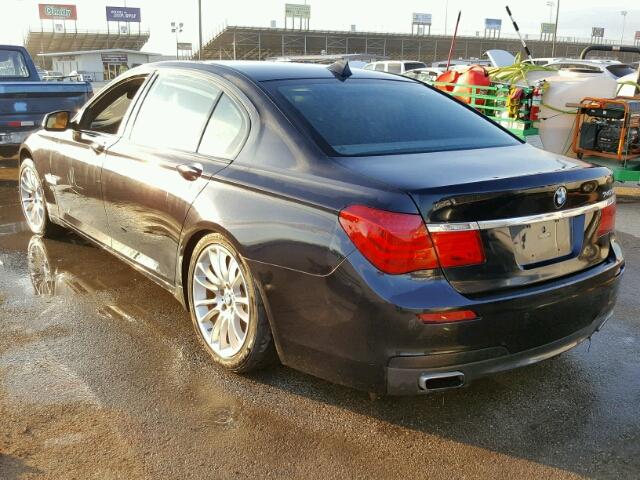 WBAKB4C53CC575811 - 2012 BMW 740 BLACK photo 3