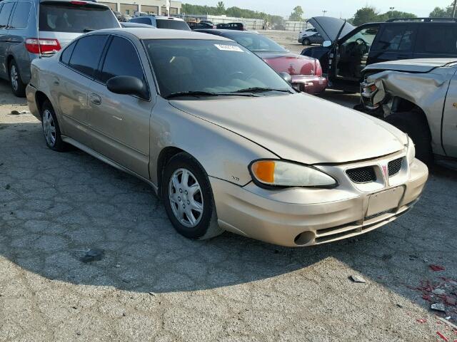 1G2NE52E95M158418 - 2005 PONTIAC GRAND AM GOLD photo 1