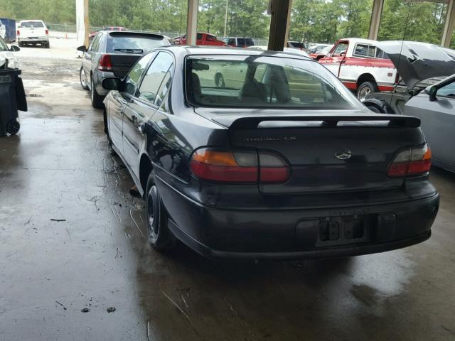 1G1NE52J1Y6232540 - 2000 CHEVROLET MALIBU LS შავი ფოტო 3