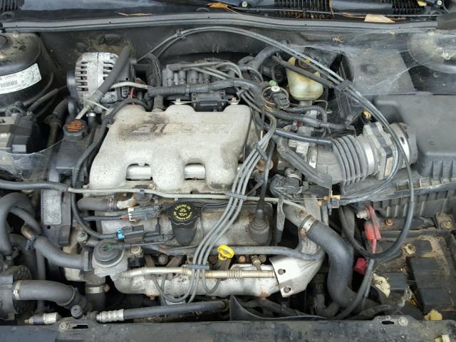 1G1NE52J1Y6232540 - 2000 CHEVROLET MALIBU LS შავი ფოტო 7