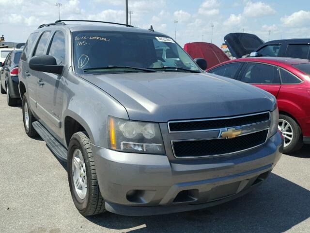 1GNFC13C47R379188 - 2007 CHEVROLET TAHOE GRAY photo 1