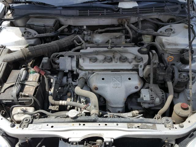 1HGCF86602A161808 - 2002 HONDA ACCORD VAL SILVER photo 7