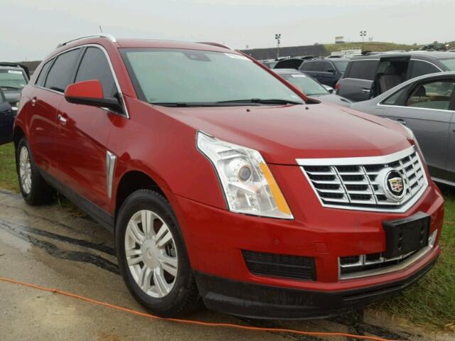 3GYFNBE31FS554928 - 2015 CADILLAC SRX RED photo 1