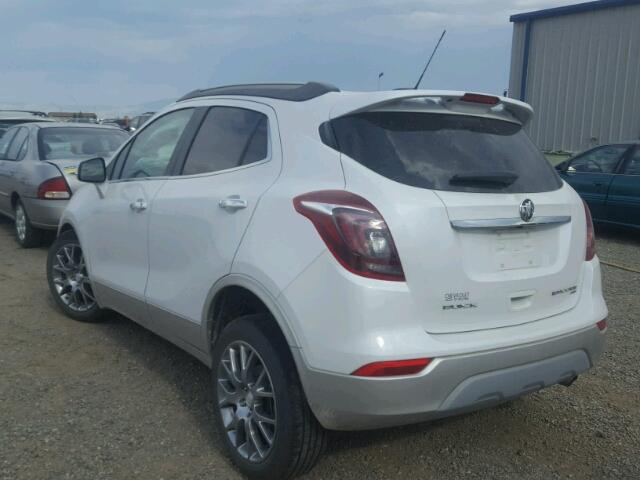 KL4CJ2SB1HB156210 - 2017 BUICK ENCORE SPO WHITE photo 3