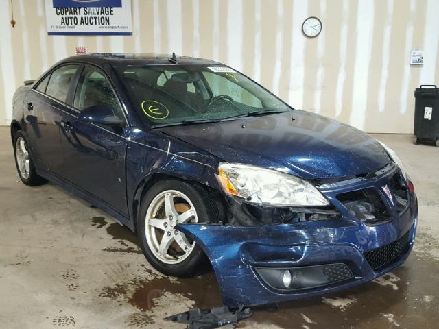 1G2ZJ57N294268285 - 2009 PONTIAC G6 BLUE photo 1