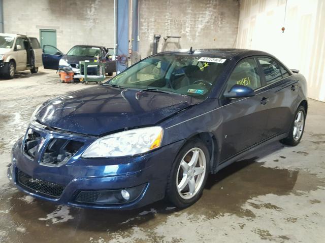 1G2ZJ57N294268285 - 2009 PONTIAC G6 BLUE photo 2