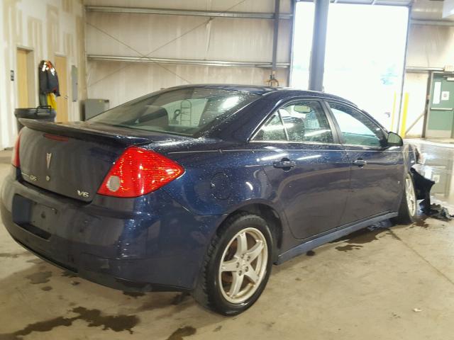 1G2ZJ57N294268285 - 2009 PONTIAC G6 BLUE photo 4