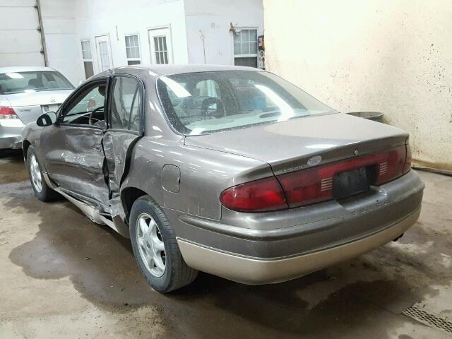 2G4WF521741187562 - 2004 BUICK REGAL GS GRAY photo 3